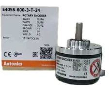 Encoder Autonics E40S6-600-3-T-24, 600P/R, 6mm, 12-24VDC