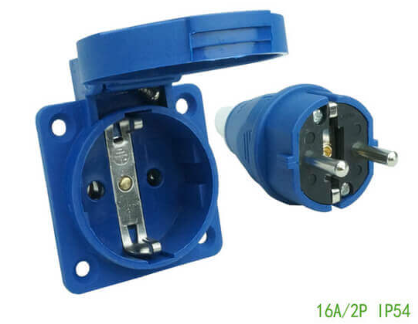 Phích cắm điện cao cấp 16A- 2 chấu -220V