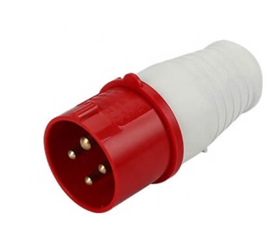 Phích cắm công nghiệp 16A- 4 chấu -380V